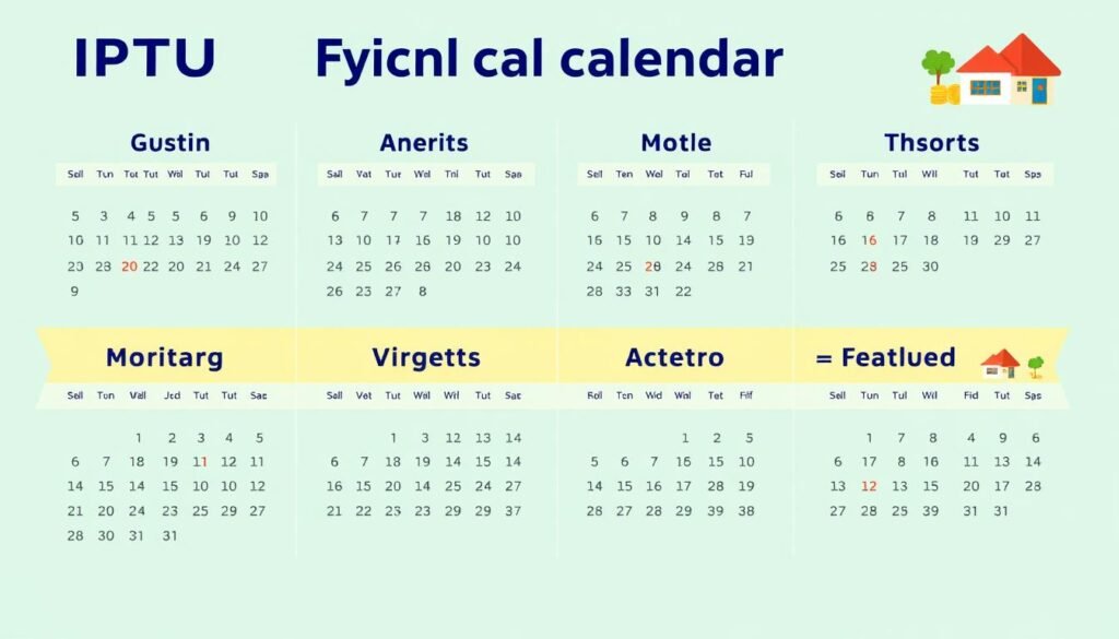 Calendário Fiscal IPTU